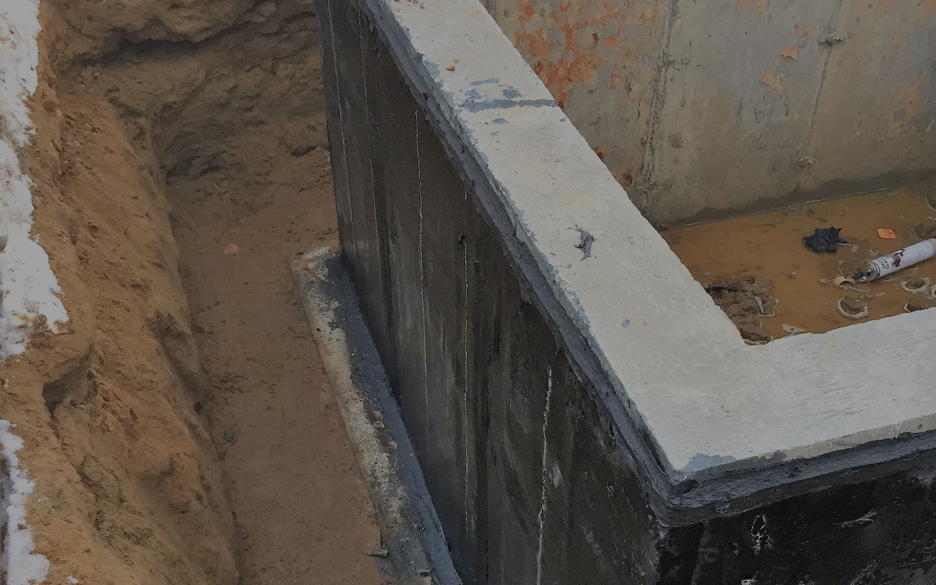 Imperméabilisation de fondation