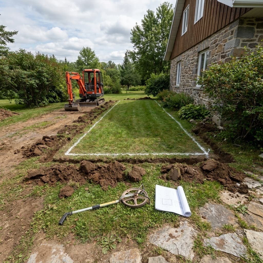 Prix d'un drain français — Imperméabilisation GSV, Lanaudière (3)