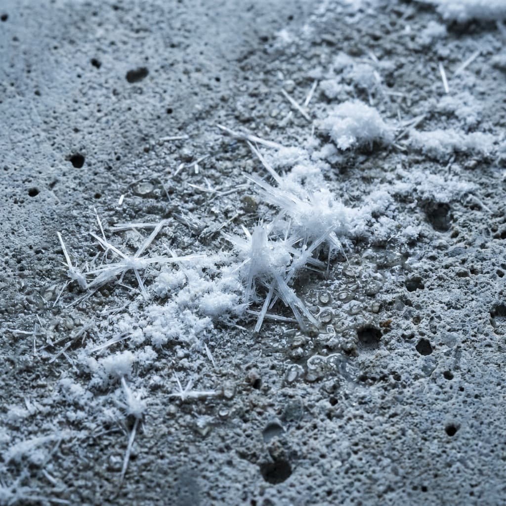 Efflorescence du béton — Imperméabilisation GSV, Lanaudière (1)