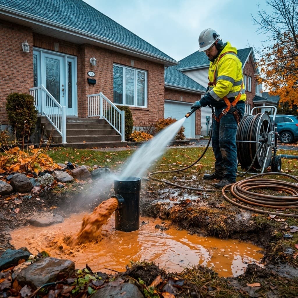 Ocre ferreuse — Imperméabilisation GSV, Lanaudière (3)