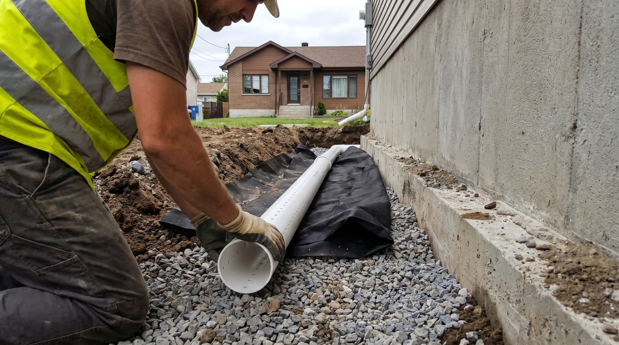 Drain français à Laval 1