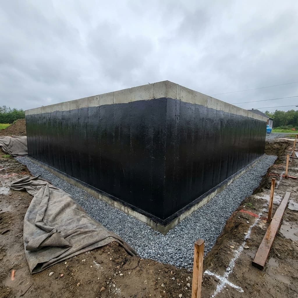 Foundation Tar Coating 1