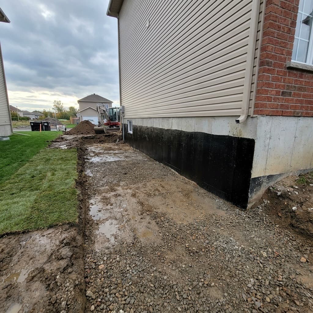 Foundation Tar Coating 3