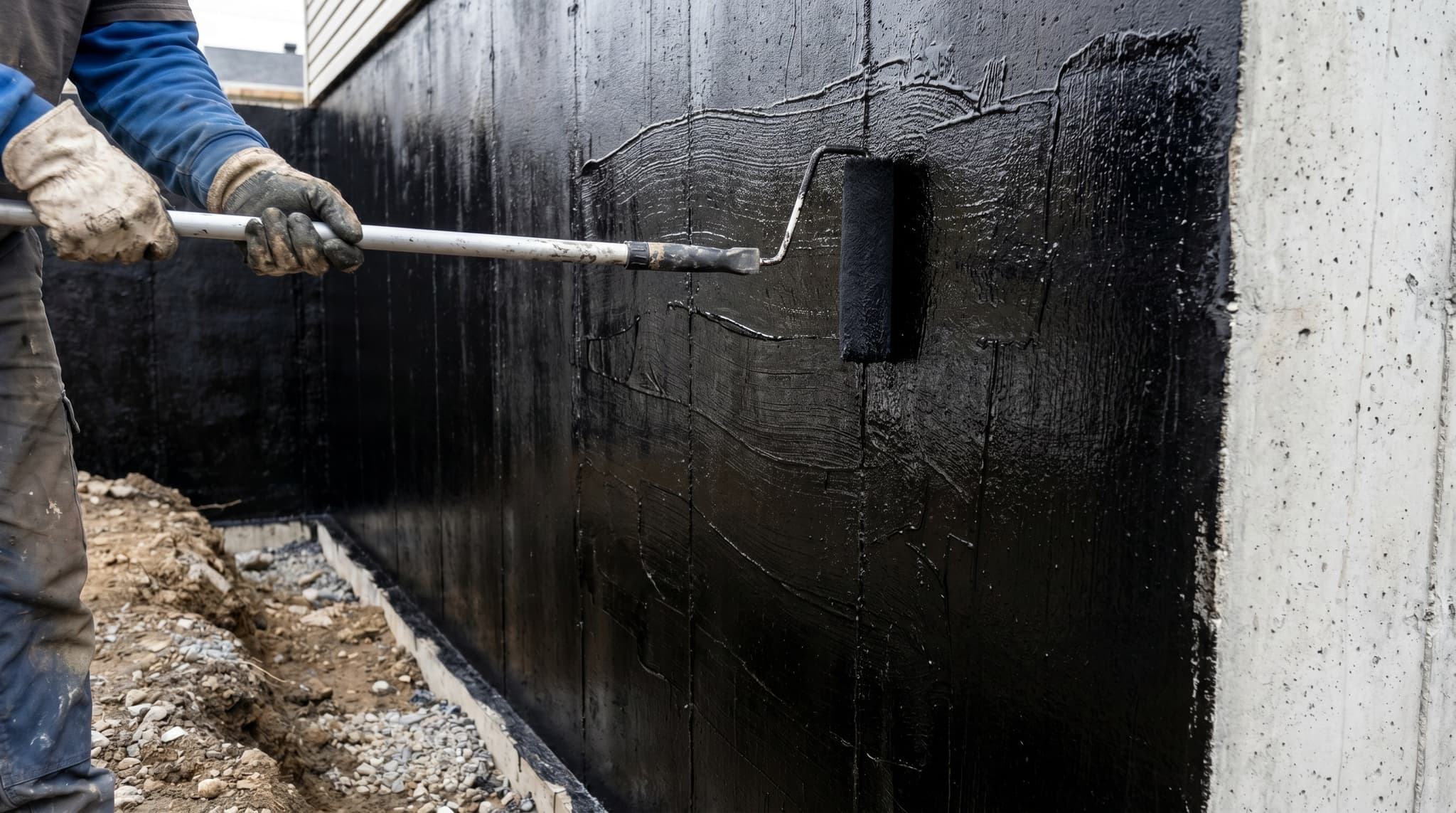 Elastomeric and liquid membrane for foundations — Imperméabilisation GSV