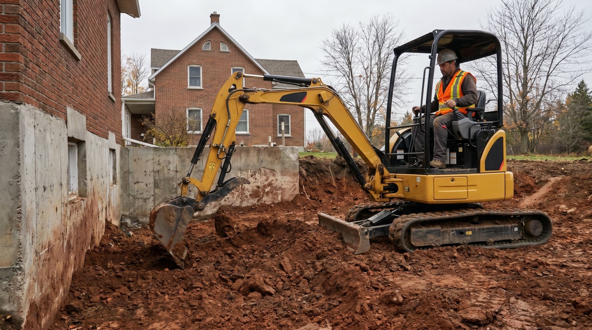 Service de mini-excavation à Joliette et dans Lanaudière