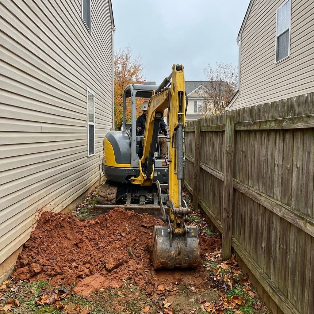 Mini-excavation à Repentigny 3