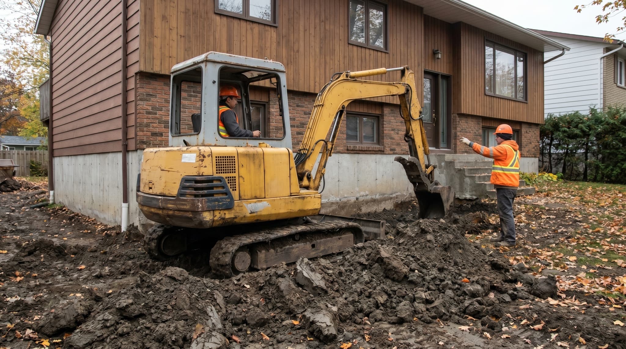 Service de mini-excavation à Terrebonne et dans Lanaudière