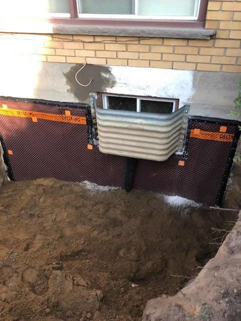 Imperméabilisation de fondation à Crabtree — Imperméabilisation GSV