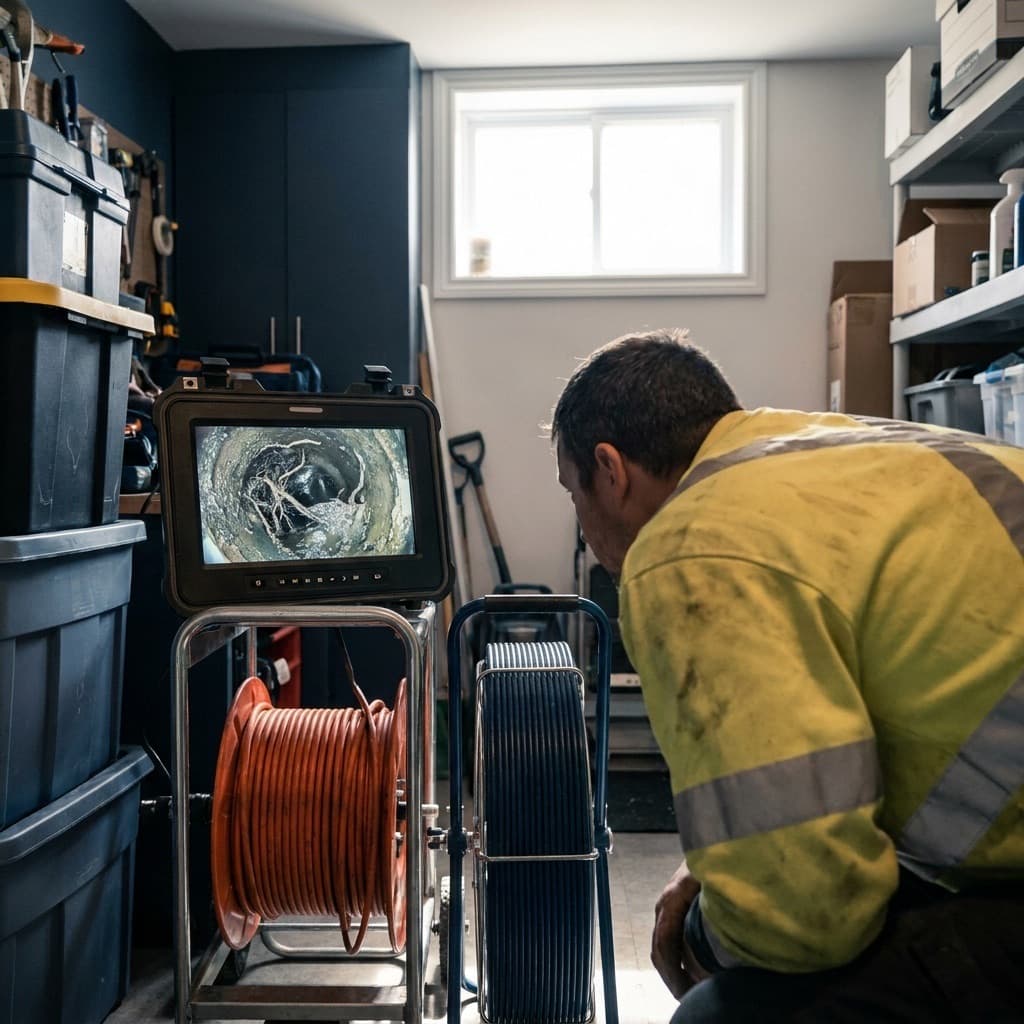 Drain Camera Inspection in Terrebonne 2