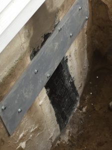 réparation de fissure de fondation et ajout de plaque de métal Lanaudière - Imperméabilisation GSV à St-Paul