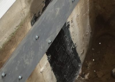 réparation de fissure de fondation et ajout de plaque de métal Lanaudière - Imperméabilisation GSV à St-Paul